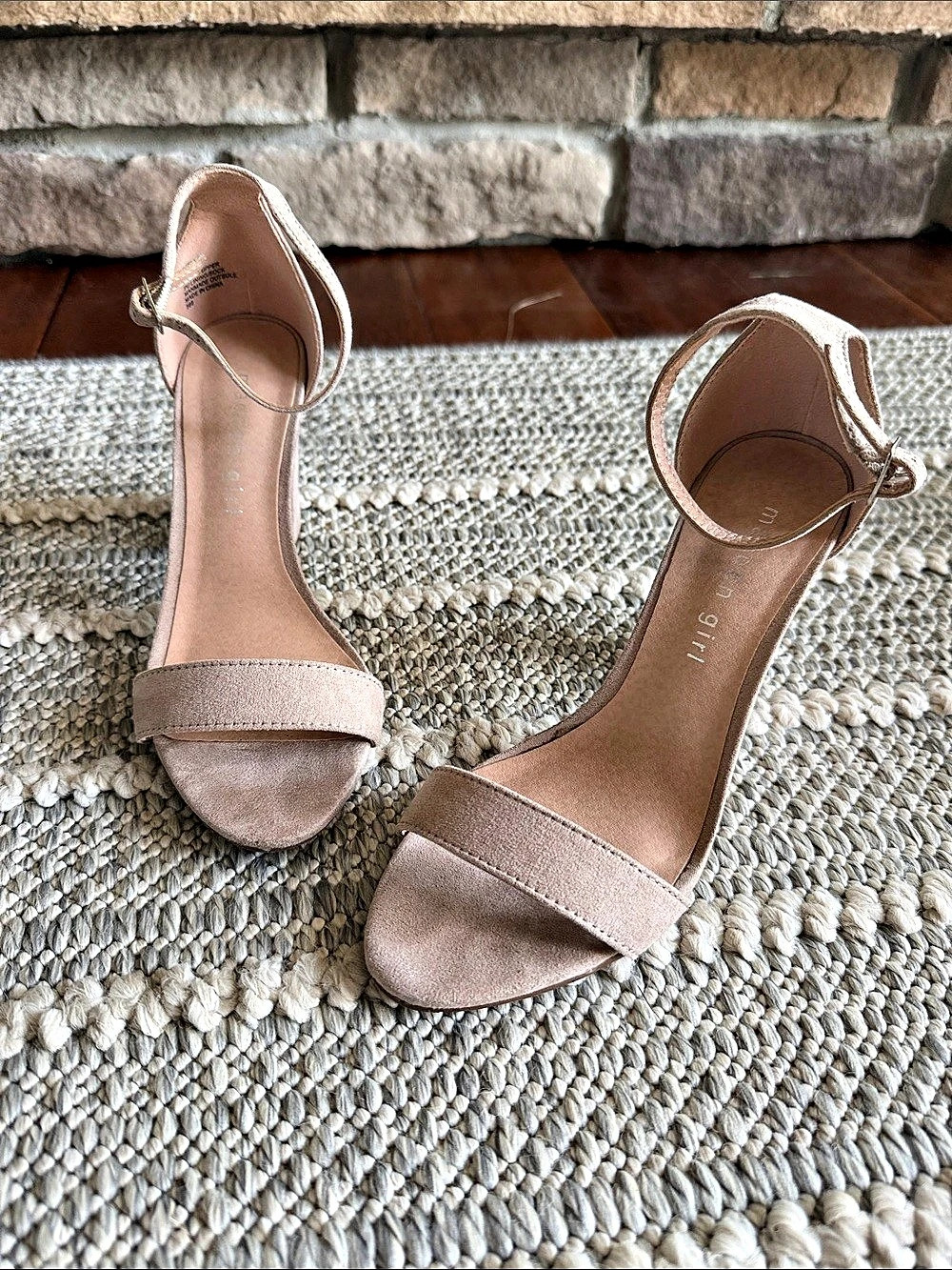 Madden Girl Beella Ankle Strap Block Heel Sandal Beella nude Ankle Strap Block